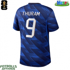 Frankrike Marcus Thuram #9 Hemmatröja VM 2026 Kortärmad